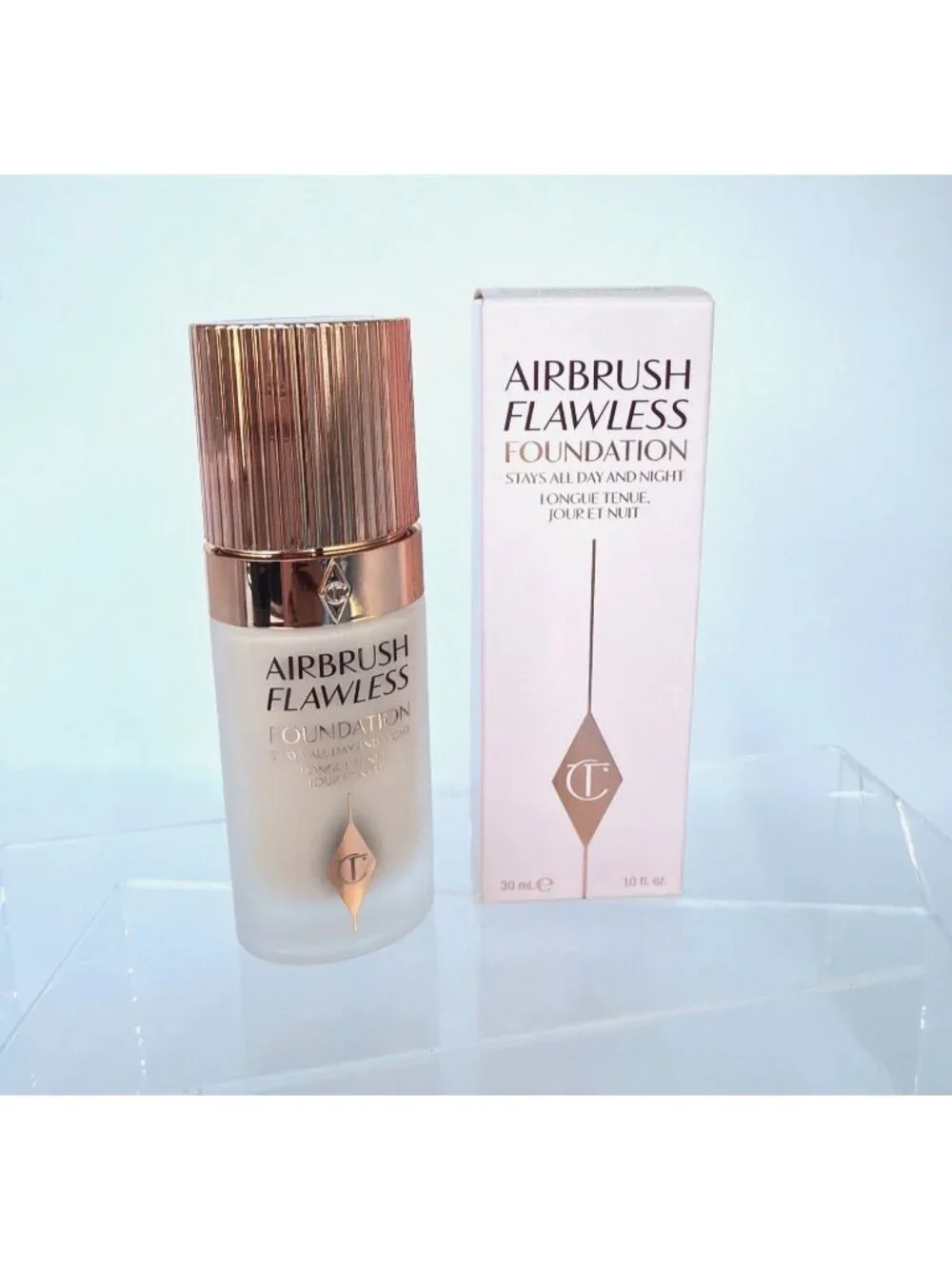 Charlotte Tilbury 2 Neutral Airbrush All Day Flawless Foundation 10 fl. oz